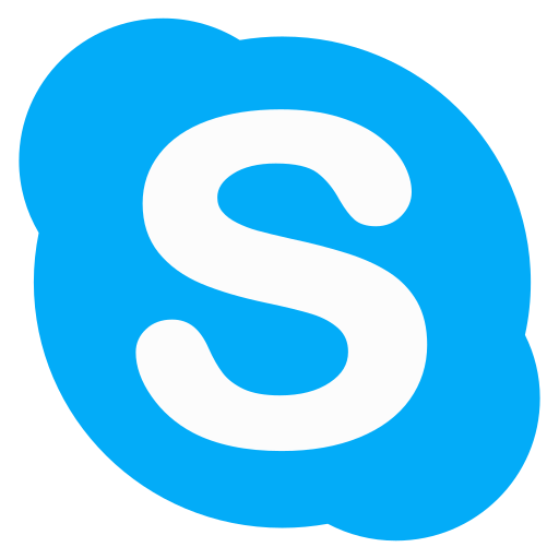Chat, skype, logo, social, social media icon